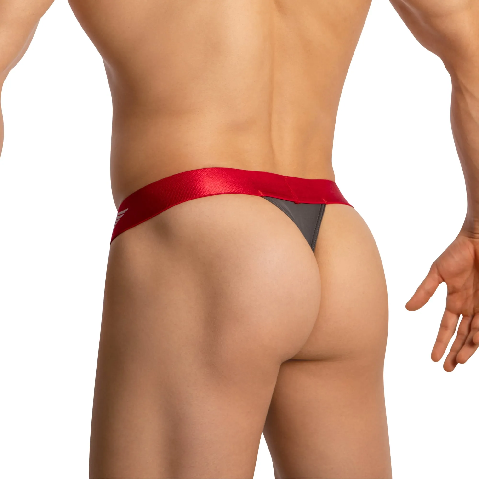 Agacio V-Cut Sheer Men's Thongs  AGK036