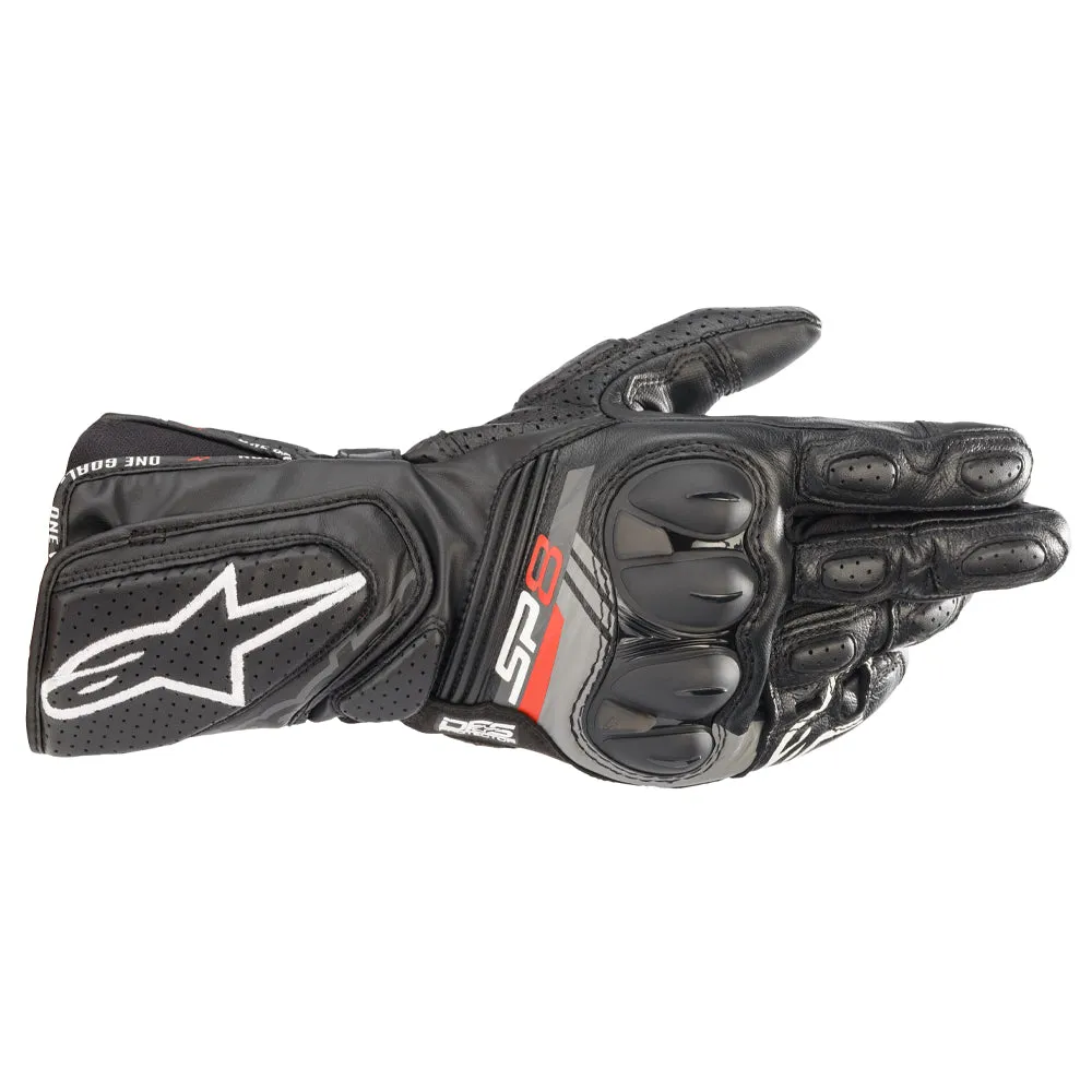 Alpinestars SP-8 V3 Racing Motorcycle Gloves Black