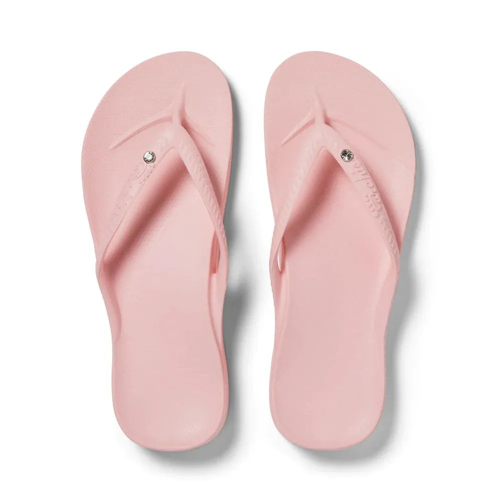 Archies Diamonte Arch Support Thong - Pink