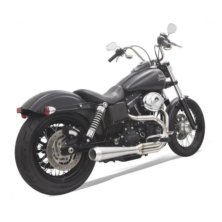 BASSANI Road Rage Road Rage III Exhaust - Stainless - '91-'17 Dyna