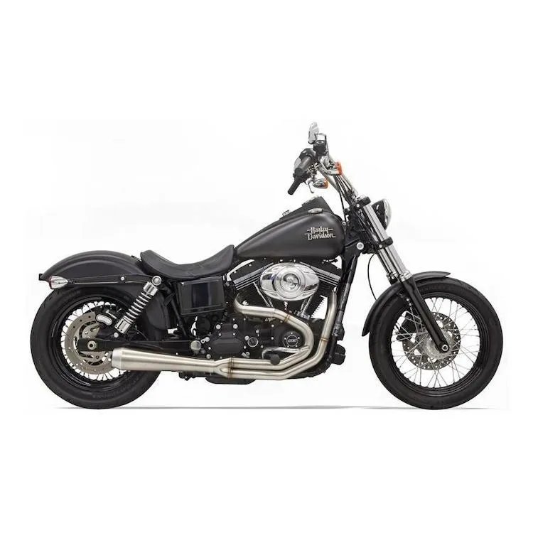 BASSANI Road Rage Road Rage III Exhaust - Stainless - '91-'17 Dyna