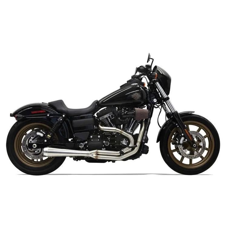 BASSANI Road Rage Road Rage III Exhaust - Stainless - '91-'17 Dyna