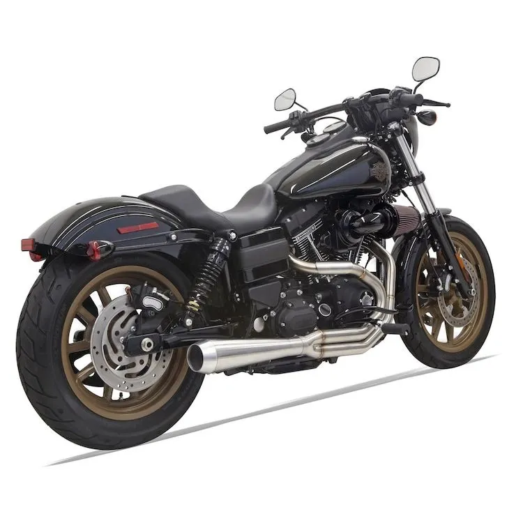 BASSANI Road Rage Road Rage III Exhaust - Stainless - '91-'17 Dyna