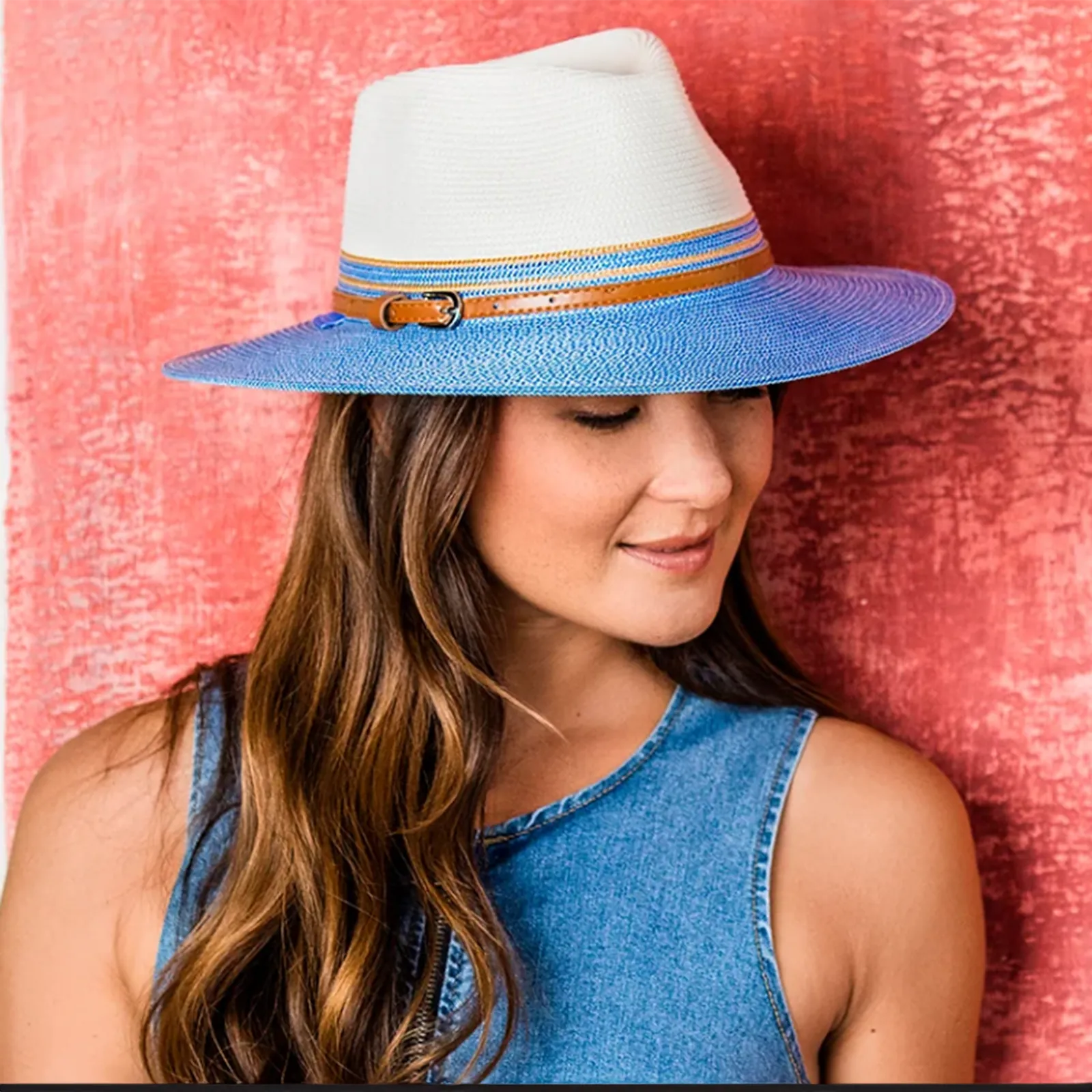 Belize Petite Fedora Sun Protection Hat for Women with Small Heads 50  UPF