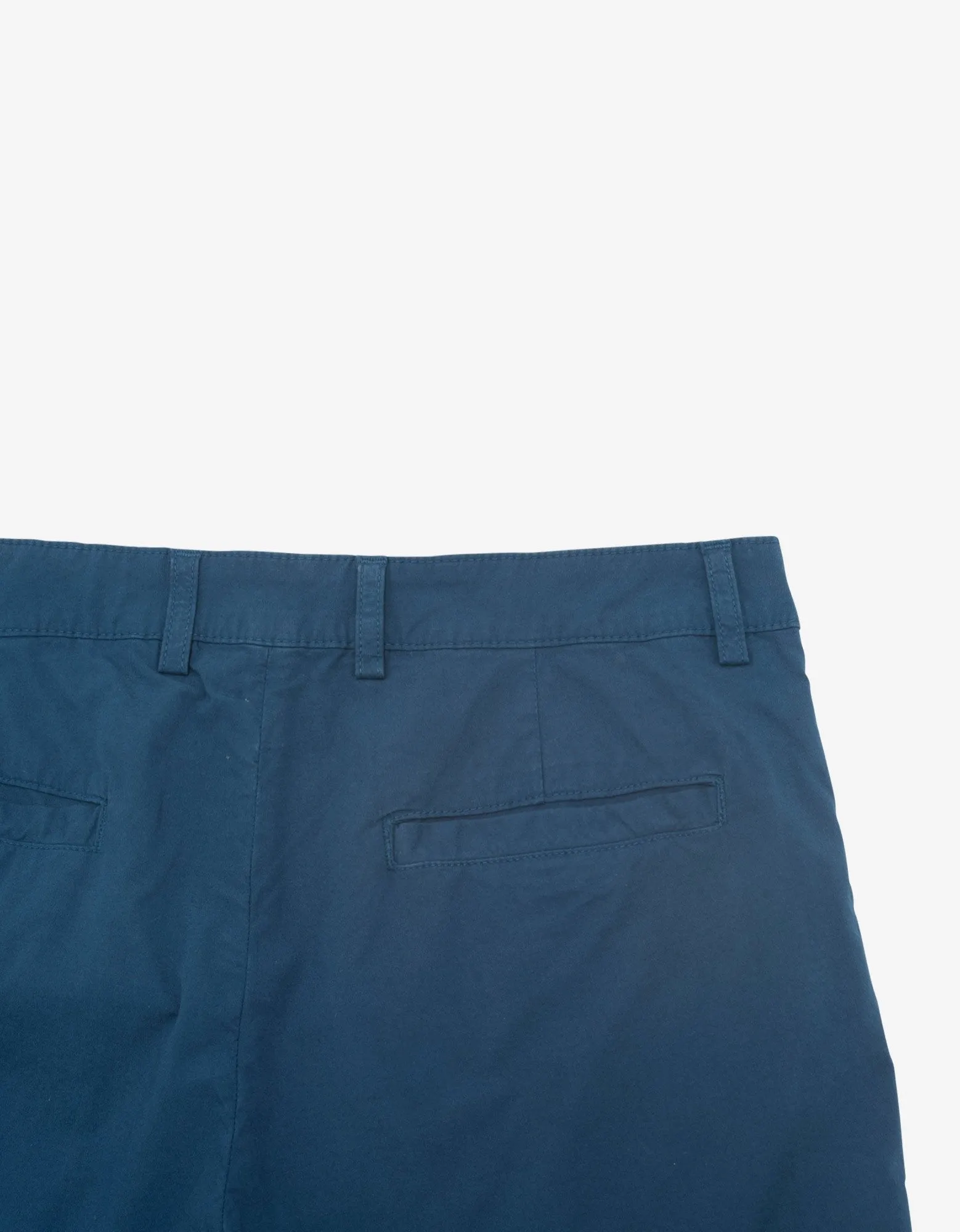 Blue Logo Chino Shorts -