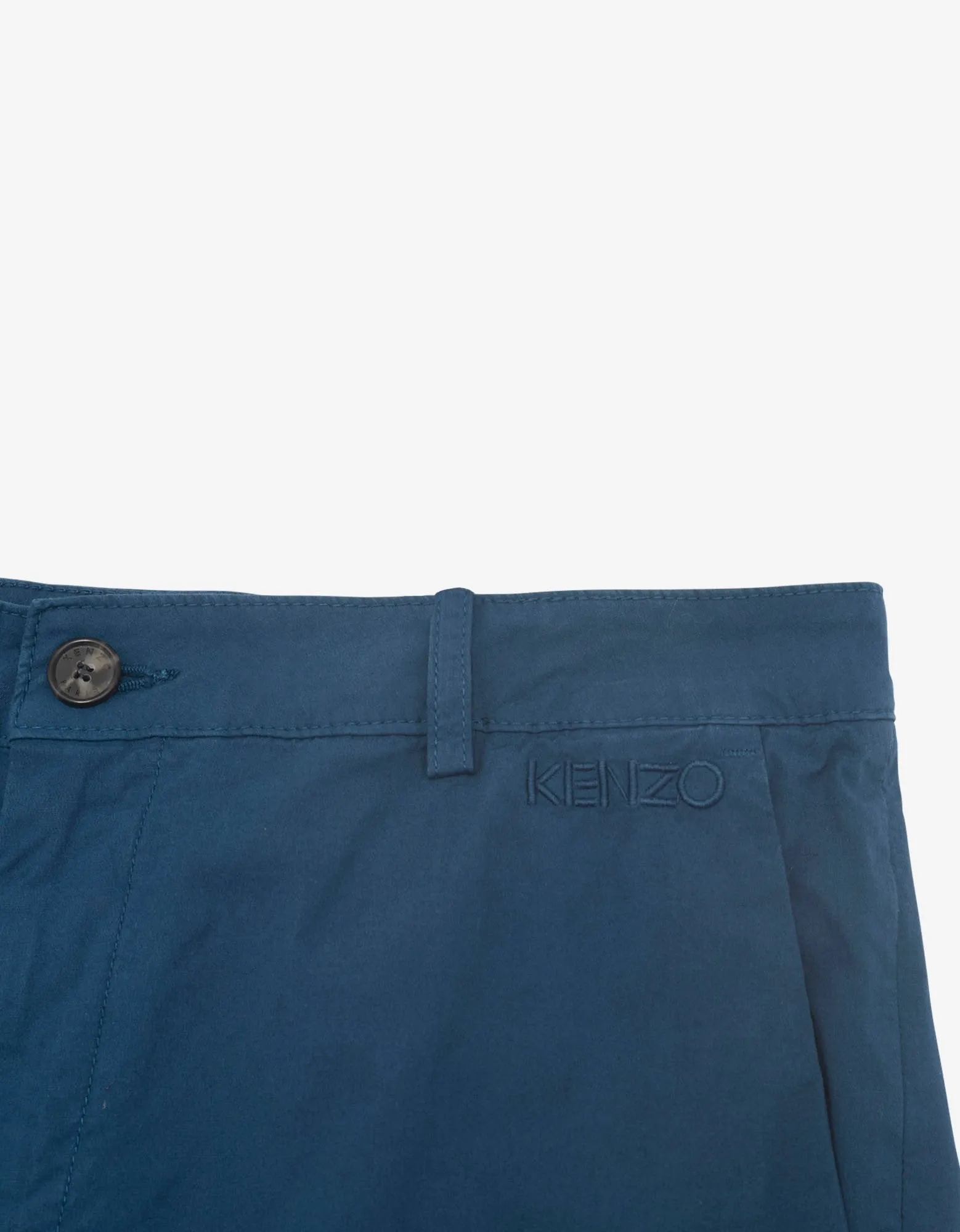 Blue Logo Chino Shorts -