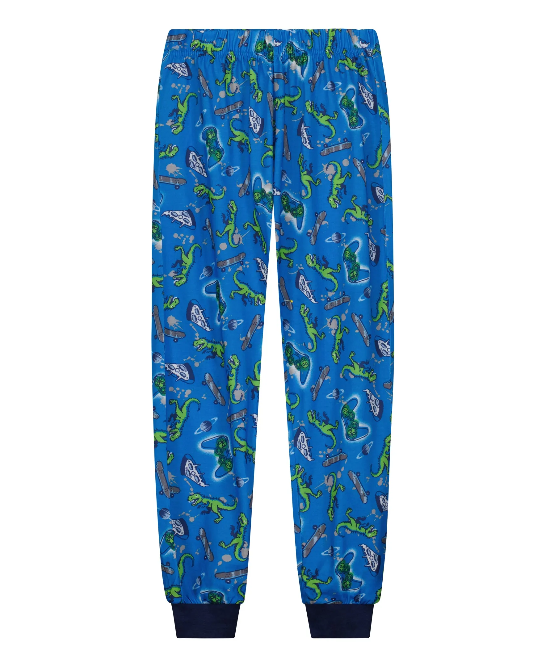 Boys Glow In The Dark Level Up 2-Piece Pajama Sleep Pants Set