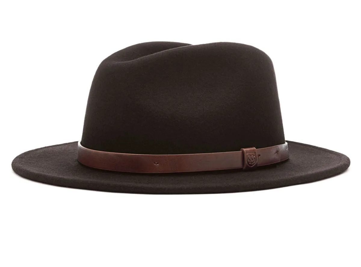 Brixton - Messer Fedora, Black