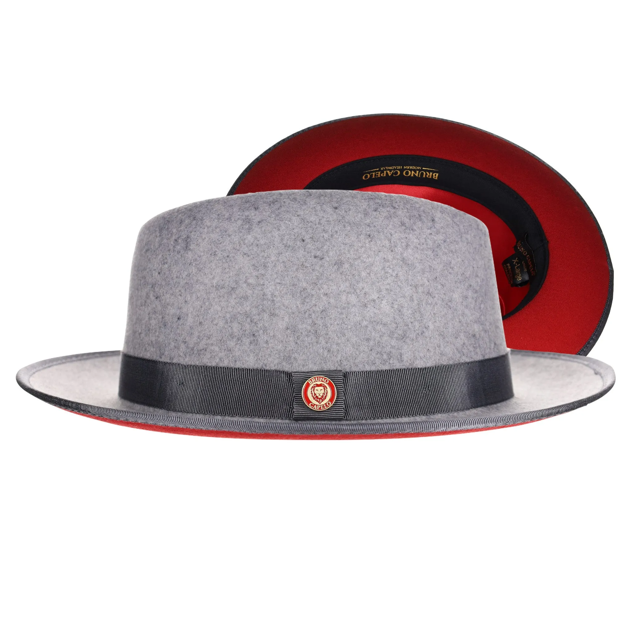 Bruno Capelo Princeton Wool Red Bottom Hat