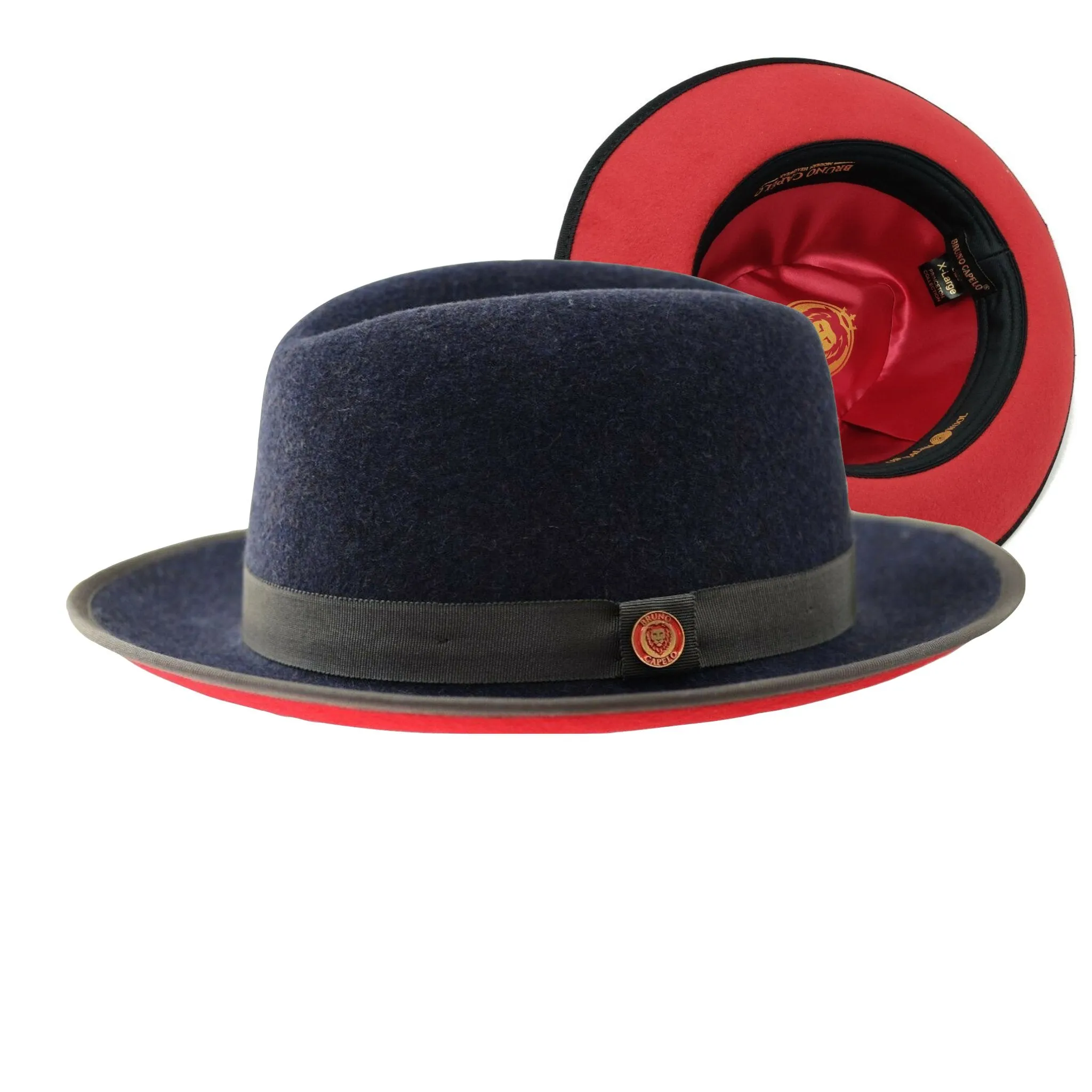 Bruno Capelo Princeton Wool Red Bottom Hat