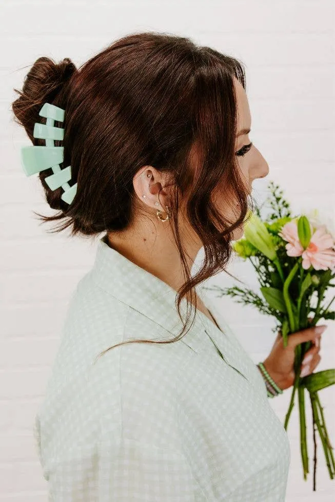 Classic Hair Clip | Large | Mint to Be