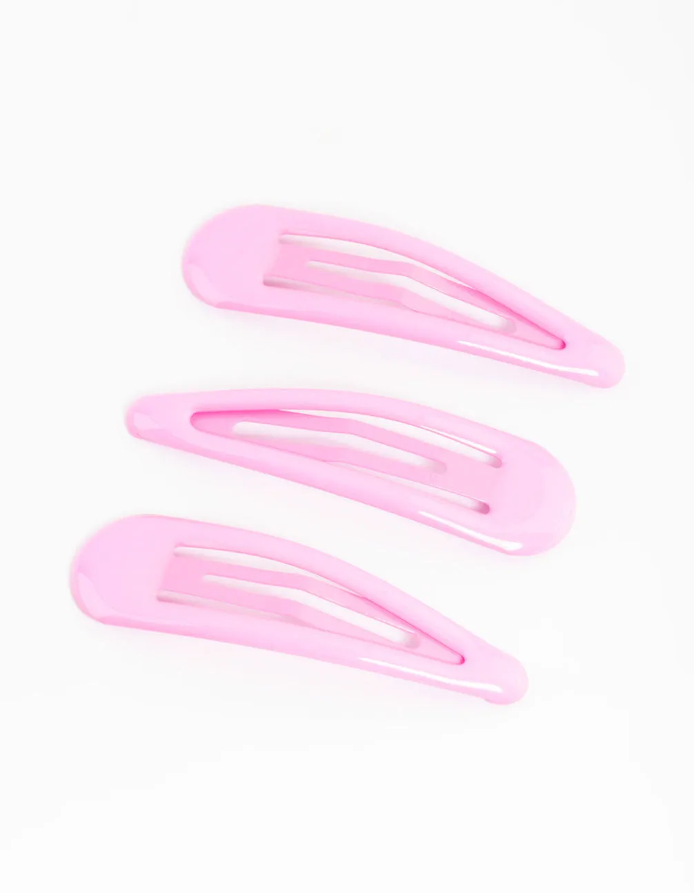 Coated Pink Bubble Snap Clip Pack