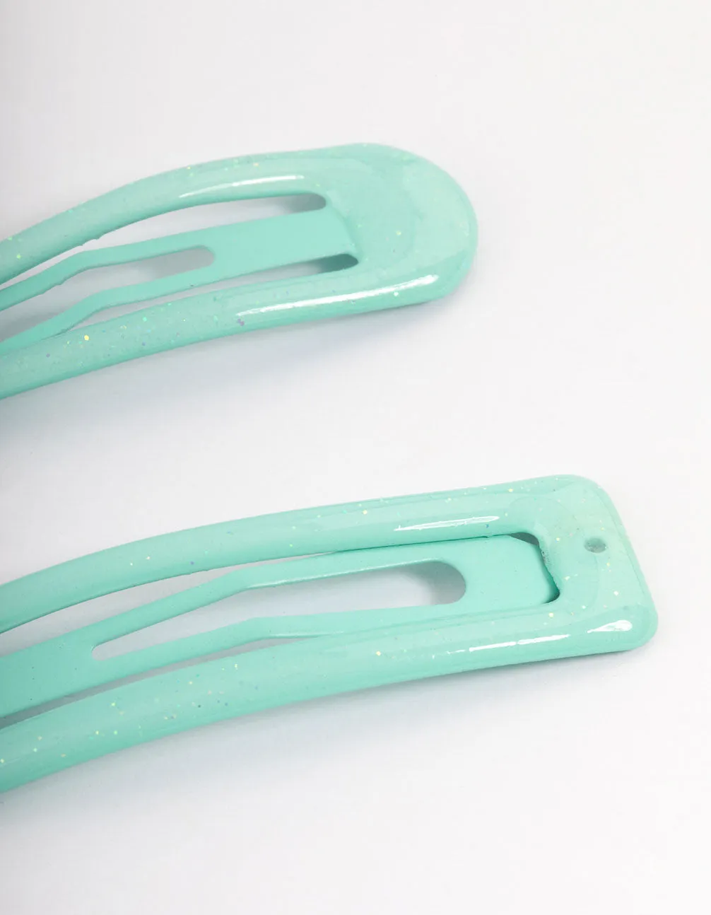 Coated Teal Mixed Bubble Snap Clip Pack