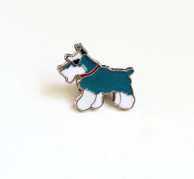 Dachshunds corgi dogs brooches pins pendant badge decorated pins jewelry cartoon cute brooches for men and women Fashion gifts