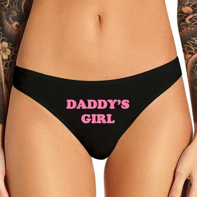 Daddy's Girl Basic Thongs