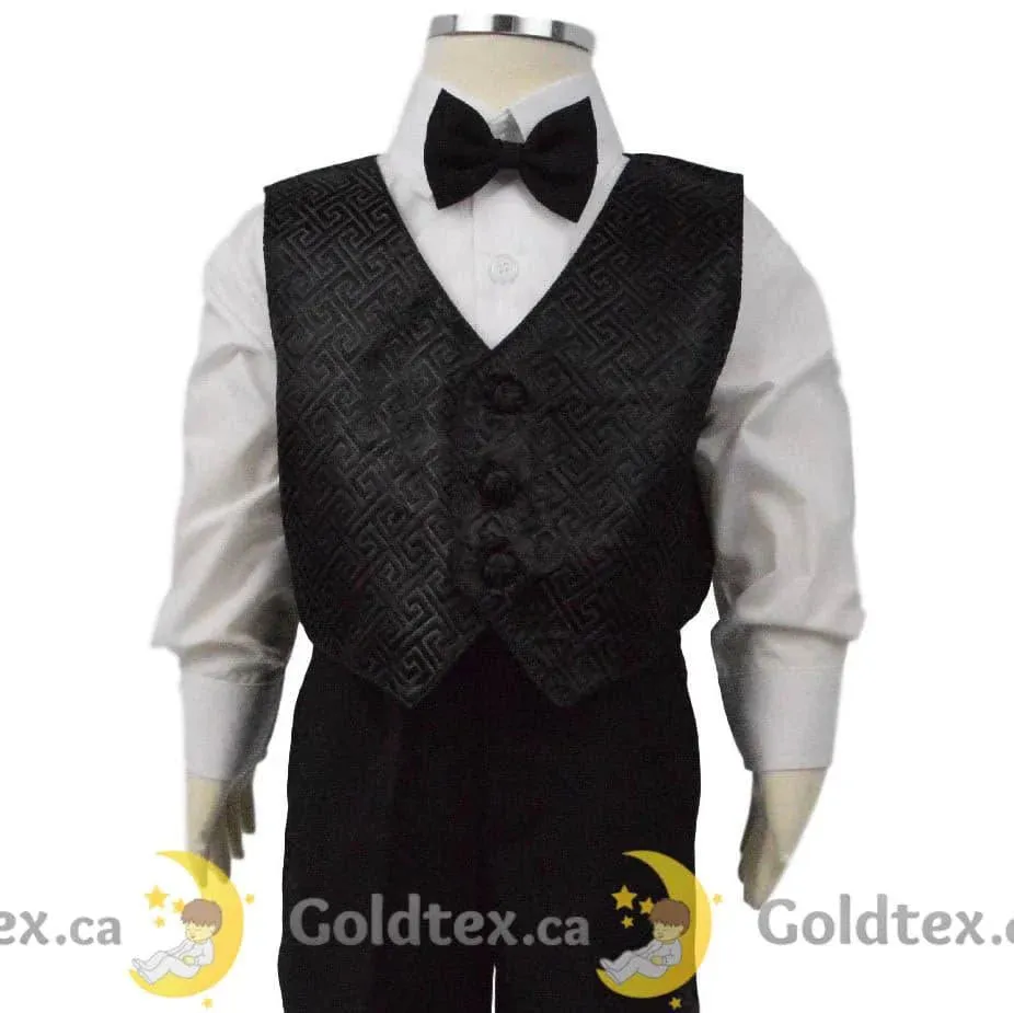 Formal Kids Wear 5 Piece baby boys tuxedo