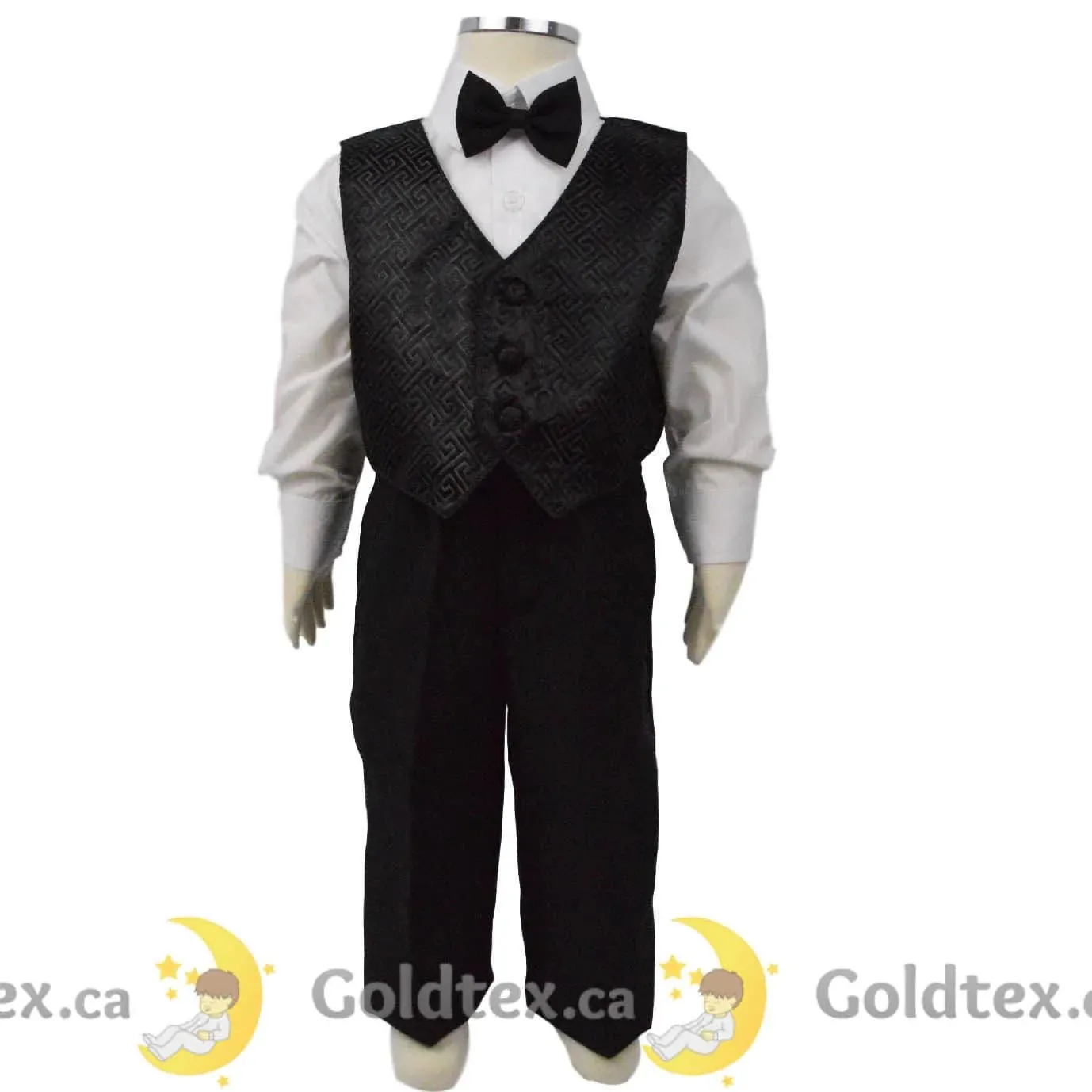 Formal Kids Wear 5 Piece baby boys tuxedo