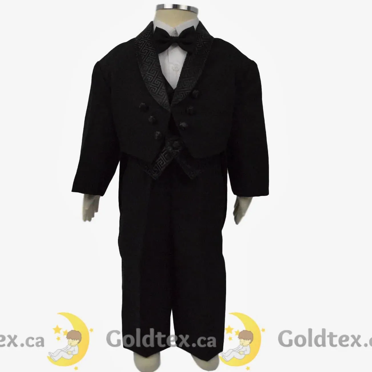 Formal Kids Wear 5 Piece baby boys tuxedo