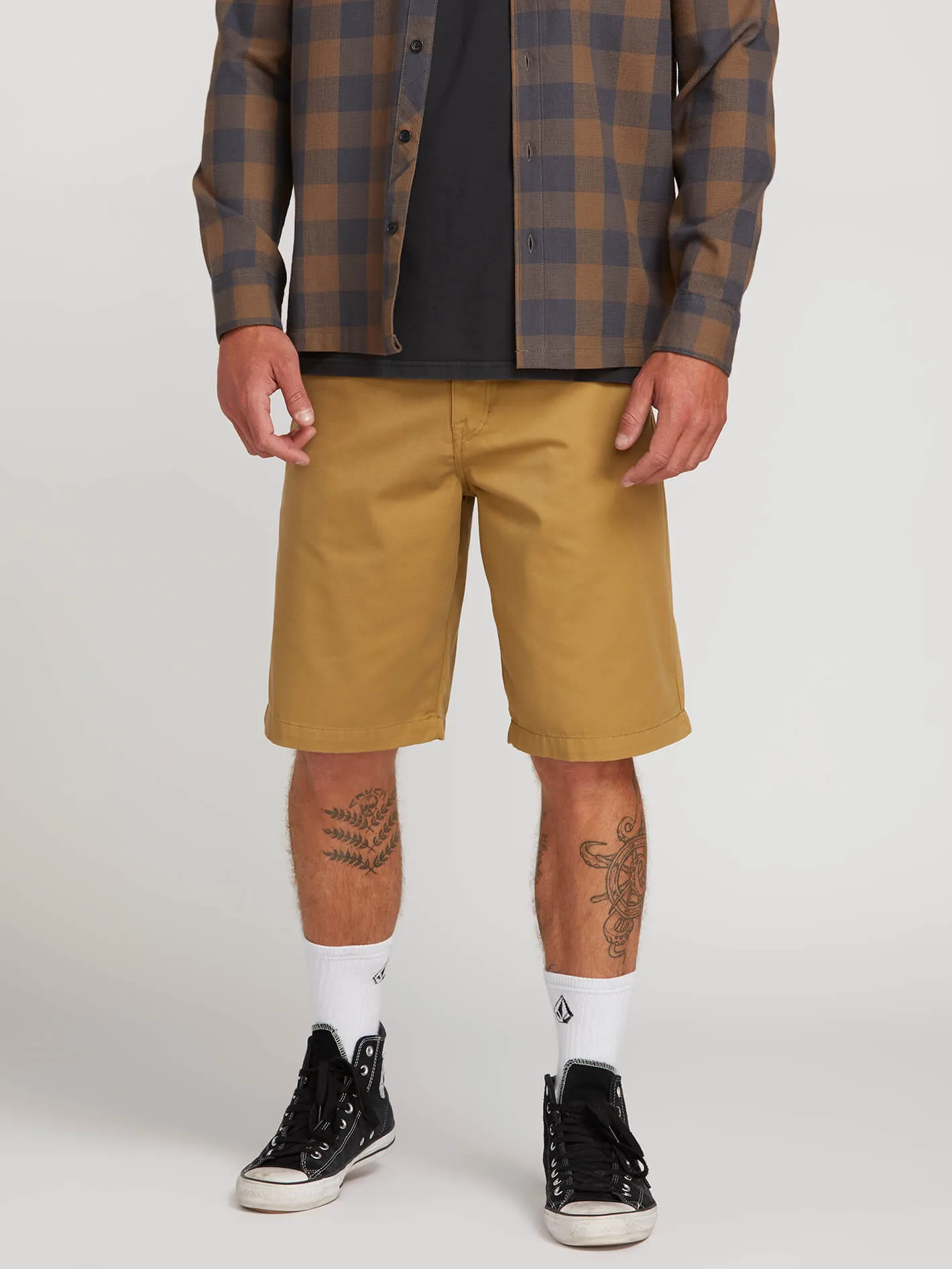 Frickin Chino Shorts - Dark Khaki