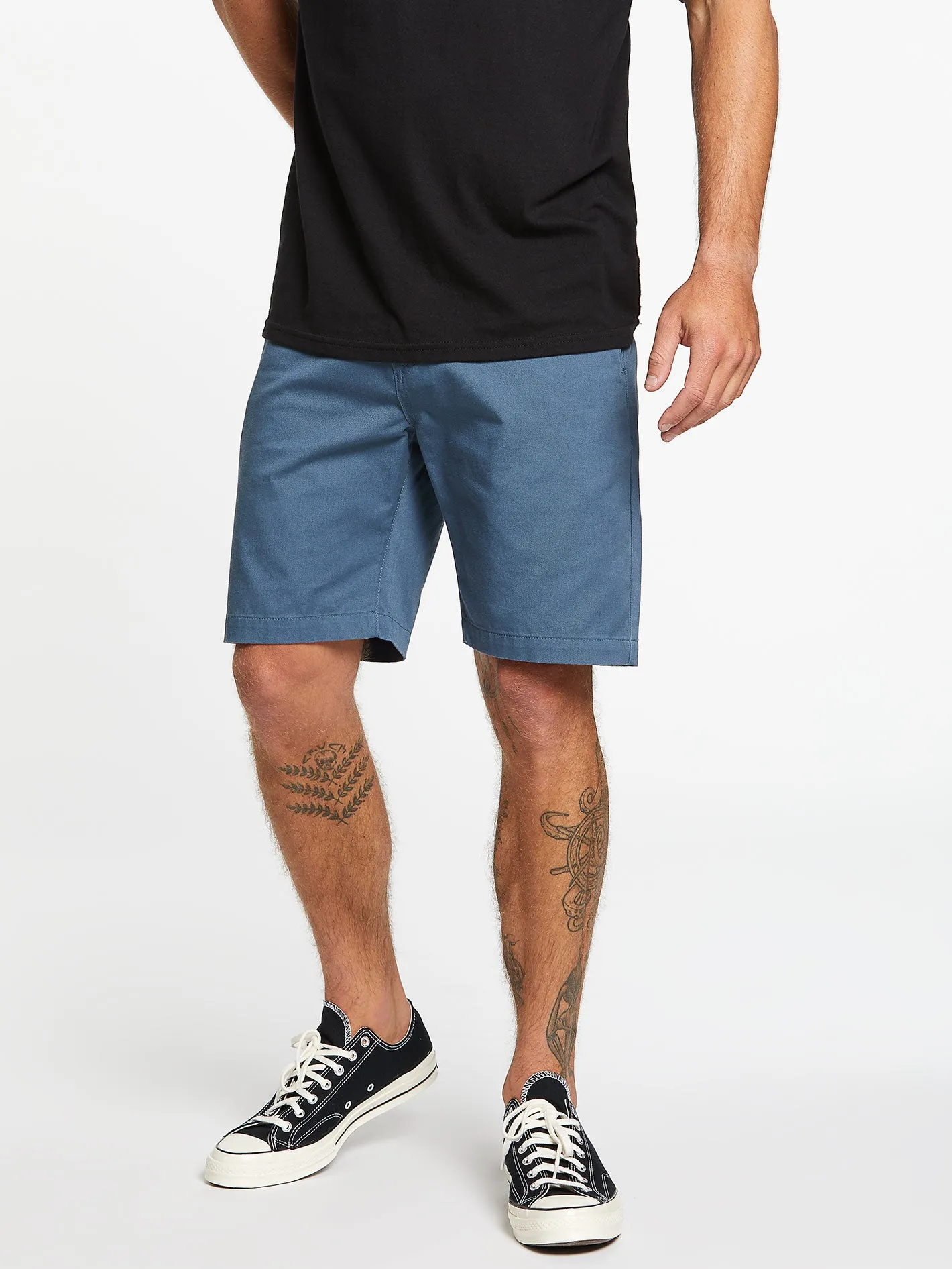 Frickin Drifter Chino Shorts - Indigo