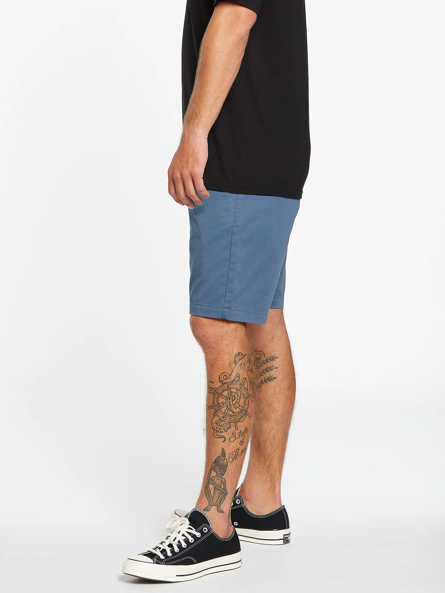 Frickin Drifter Chino Shorts - Indigo