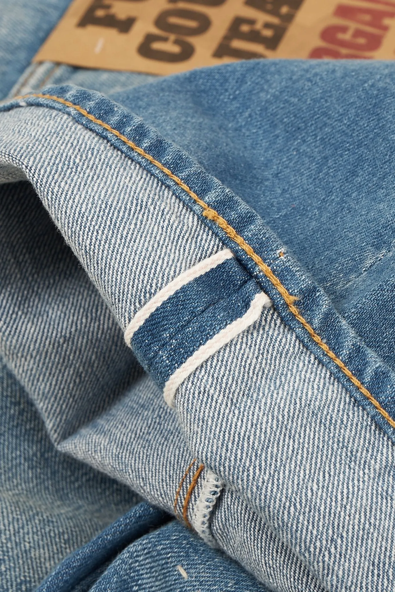 Fullcount 1102 'J.A.L.B.L' Vintage Wash Selvedge Denim