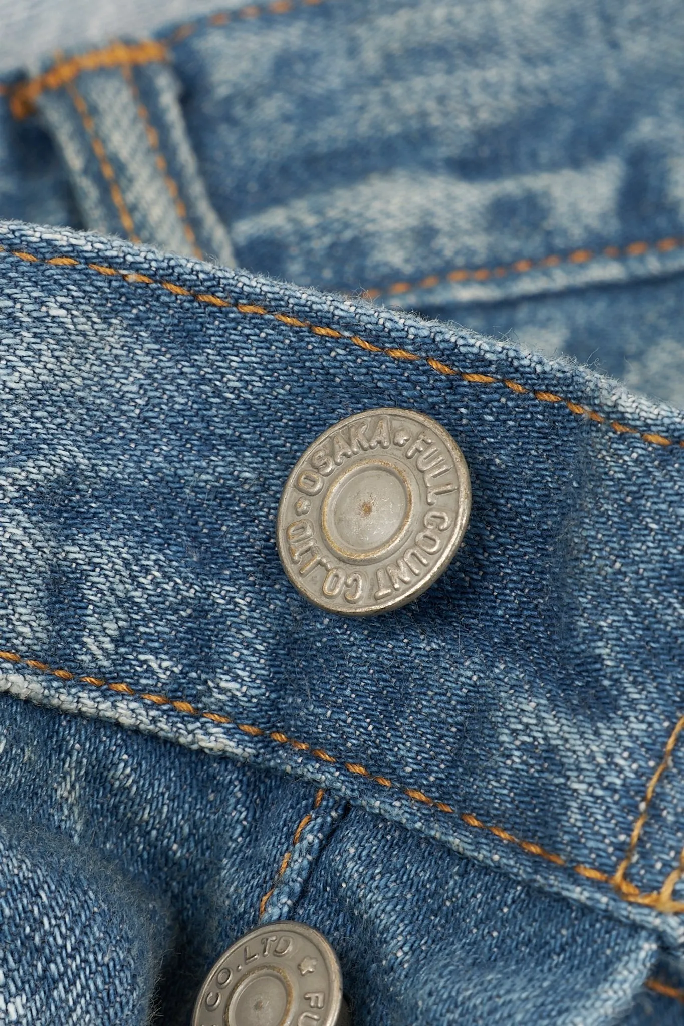 Fullcount 1102 'J.A.L.B.L' Vintage Wash Selvedge Denim