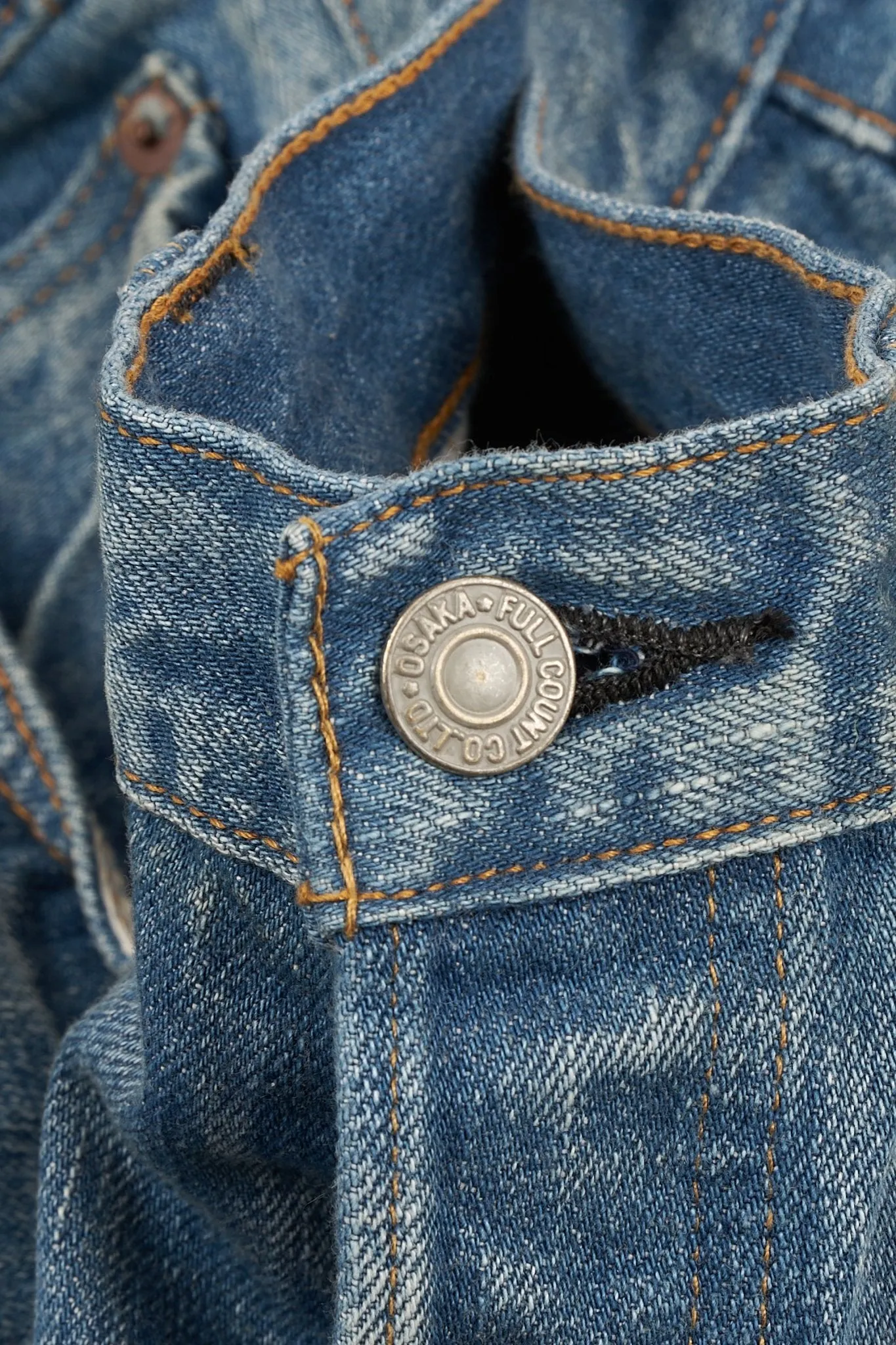 Fullcount 1102 'J.A.L.B.L' Vintage Wash Selvedge Denim