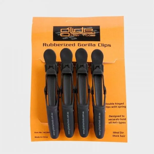 Glide Rubber Gorilla Clip 4pk