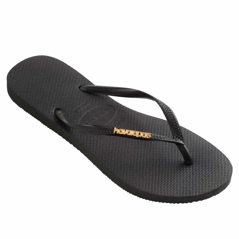 Havaianas Slim Metal Logo Thong