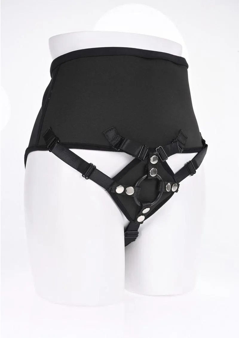 High Waisted Corset Strap-On