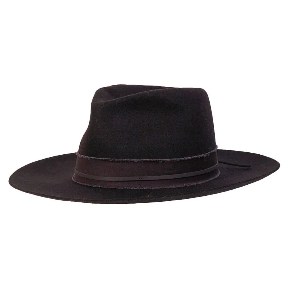 Jawa | Mens Wide Brim Felt Fedora Hat