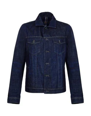 Lanvin Man Denim outerwear Blue 38 suit