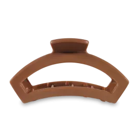 Large Teleties Open Claw Clip - Caramel