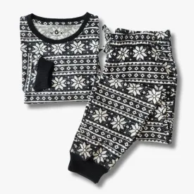 Men's Jogger Pajama Set - Baby It's Cold Outside Fair Isle