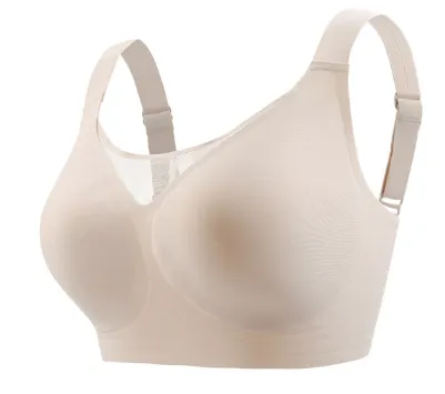 OCW Plus Size Bra Anti-Sagging Seamless Wireless Breathable Lingerie