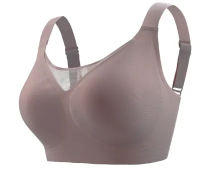 OCW Plus Size Bra Anti-Sagging Seamless Wireless Breathable Lingerie