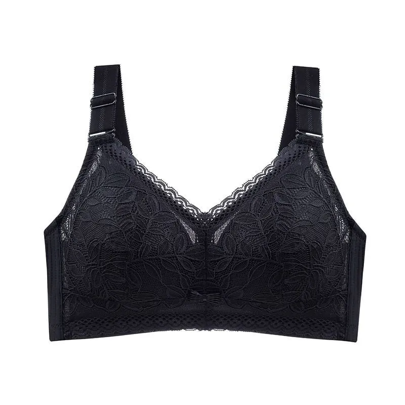 OCW Wireless Minimizer Lingeire Plus Size T-Shirt Lace Bras