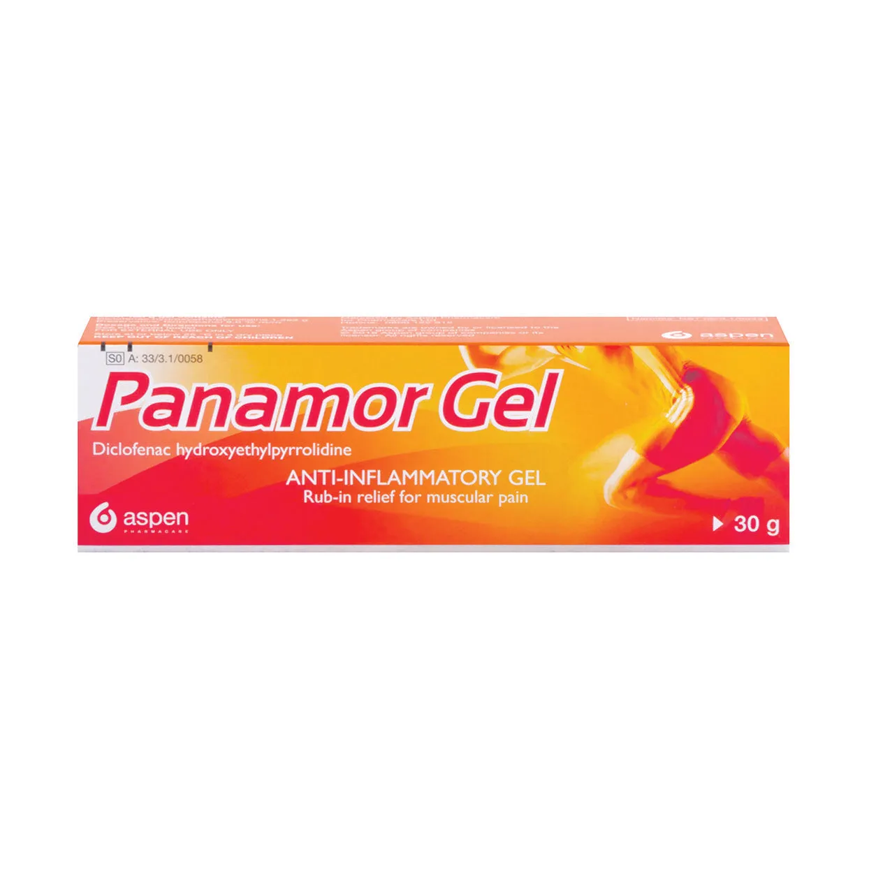 Panamor Anti-Inflammatory Gel 30g