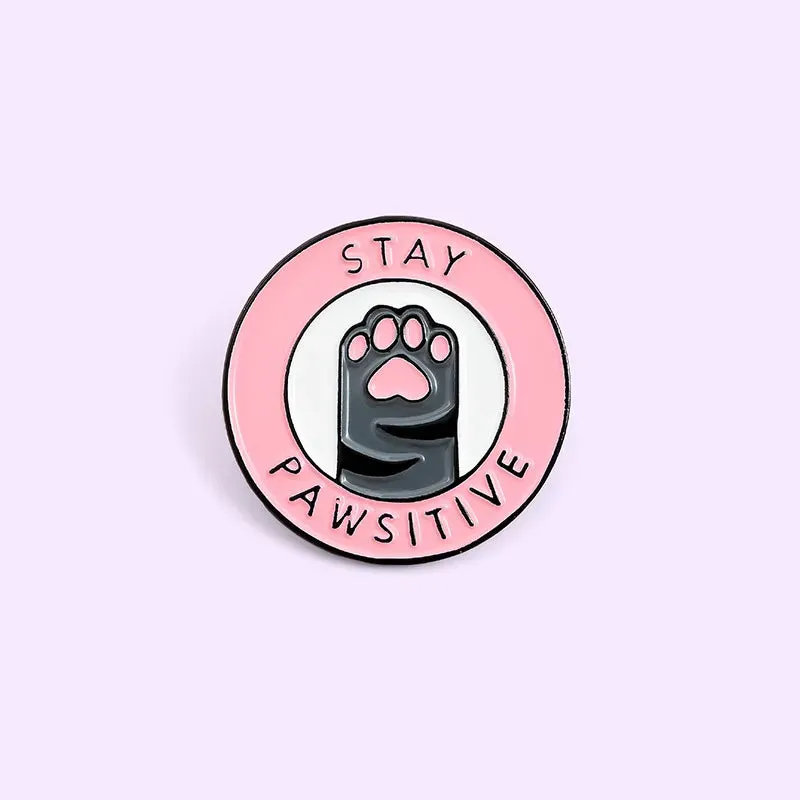 Pawsitive Enamel Pins