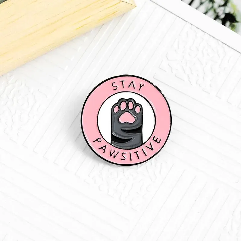 Pawsitive Enamel Pins