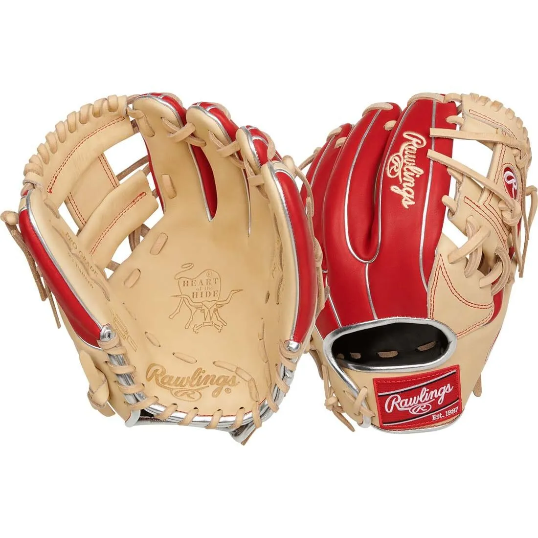 Rawlings Heart of the Hide R2G 11.5" Infield Baseball Glove: RPROR934-2CS