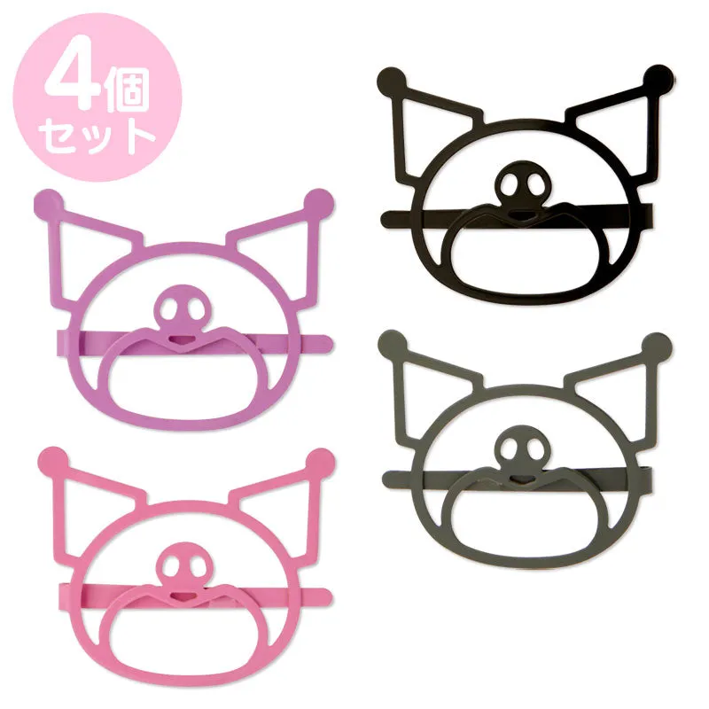 Sanrio Kuromi hair clips set