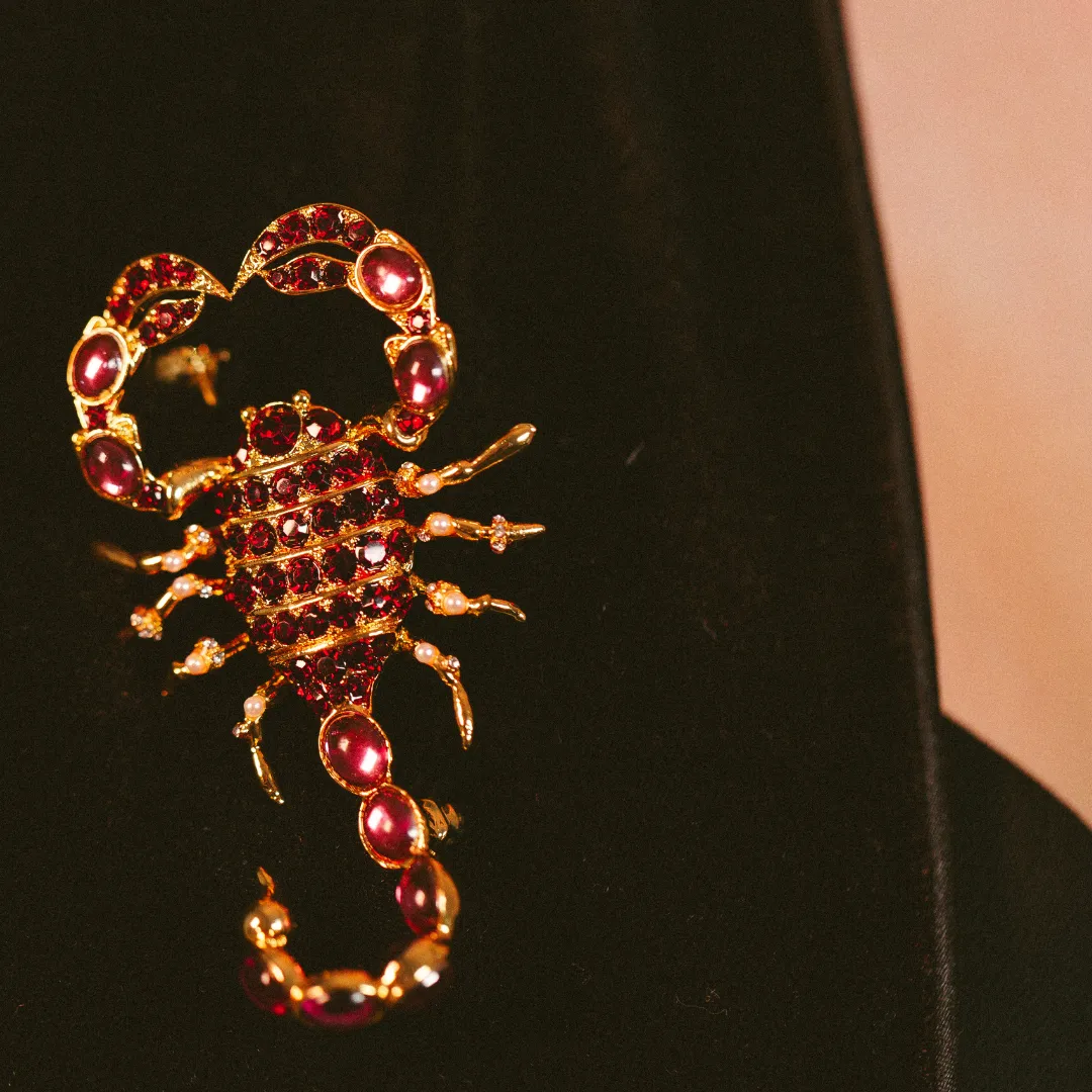 Scorpion Brooch