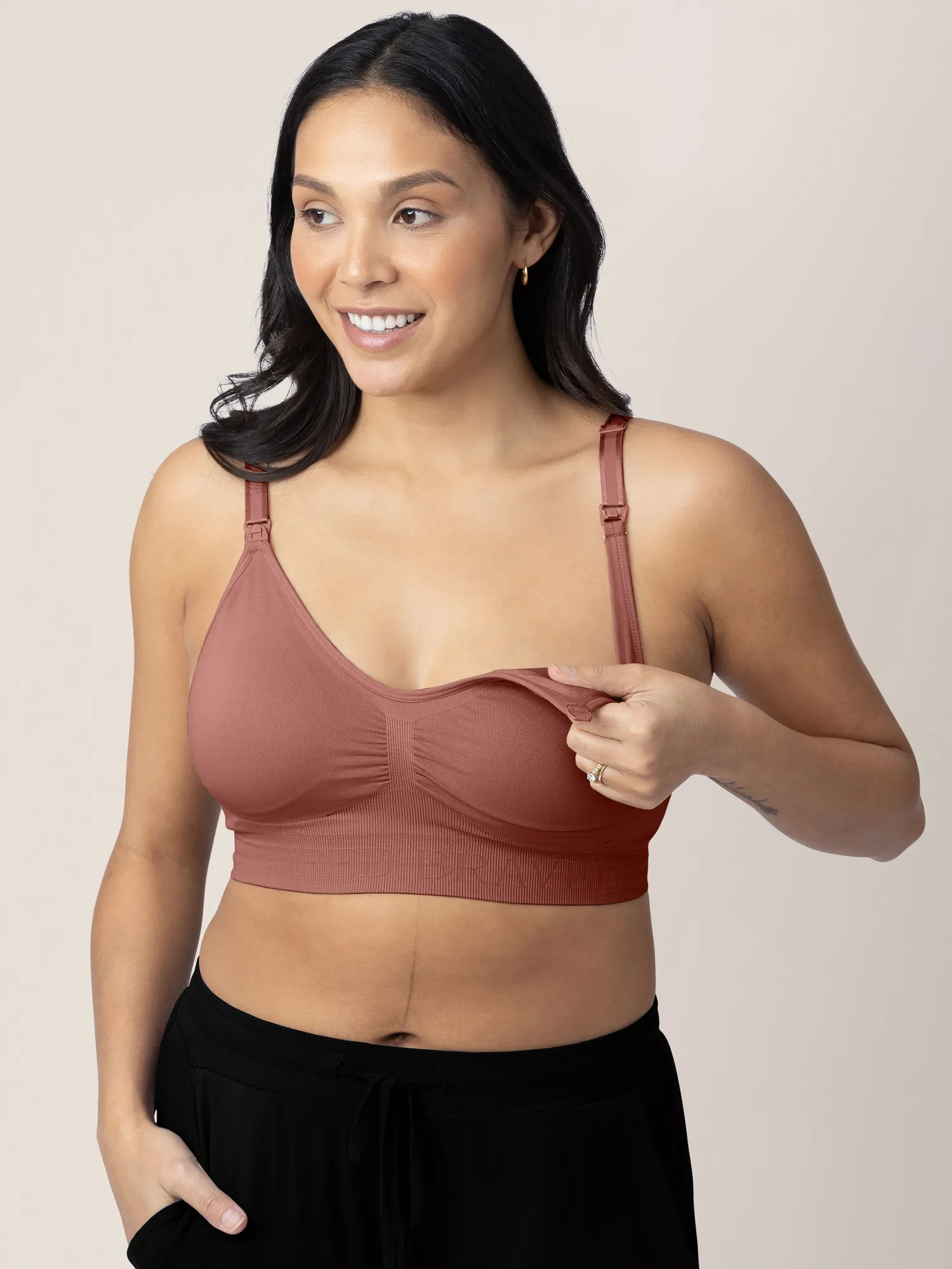 Simply Sublime® Nursing Bra | Redwood