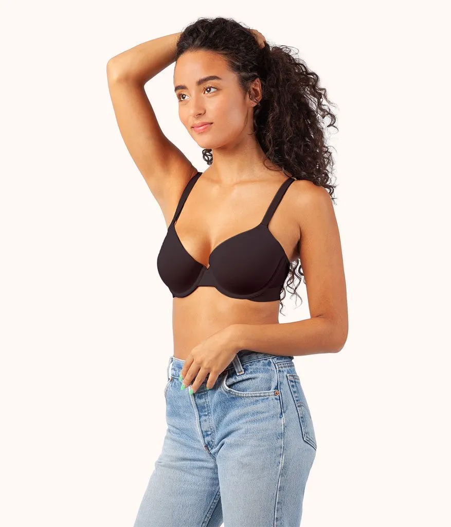 The All-Day T-Shirt Bra: Jet Black