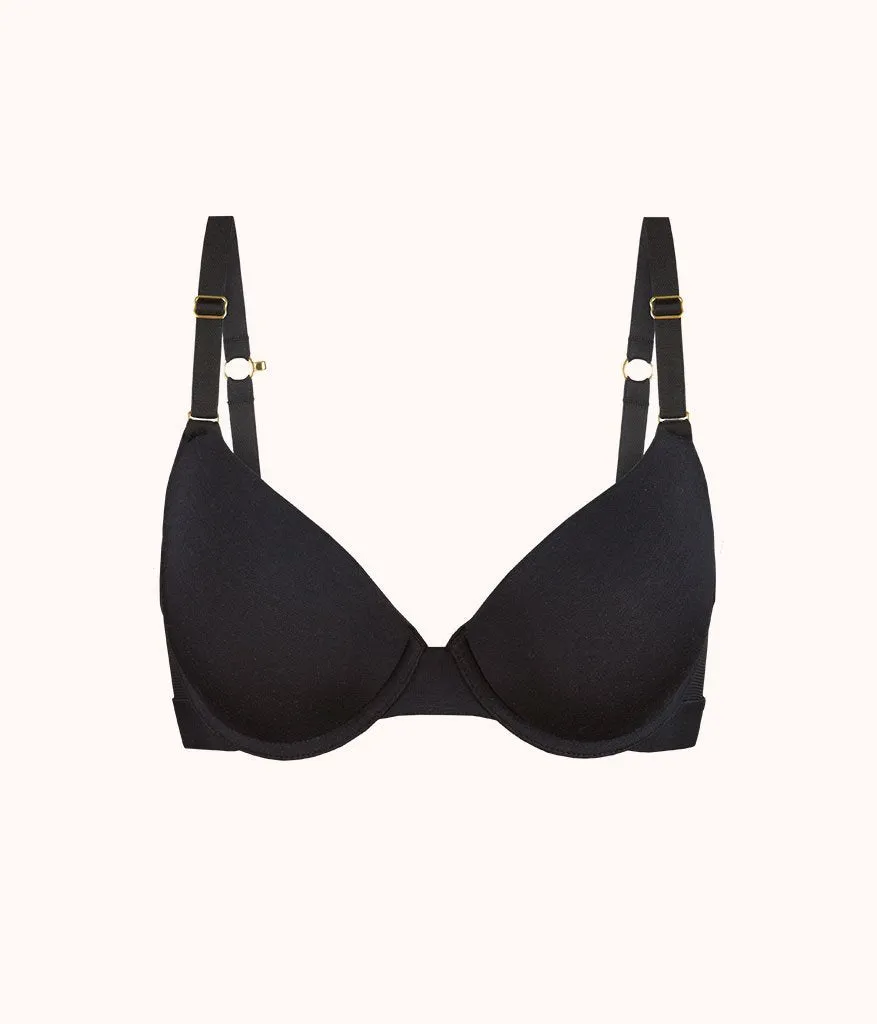 The All-Day T-Shirt Bra: Jet Black