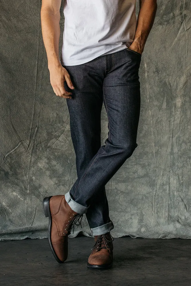 The Pen Slim - Indigo Raw 10.5oz Selvedge