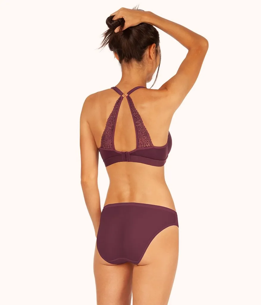 The T-Shirt Bra: Plum