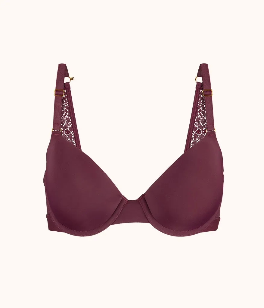 The T-Shirt Bra: Plum